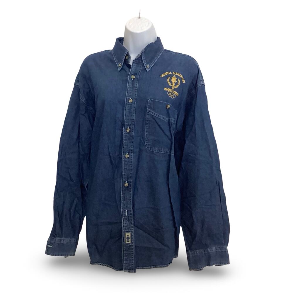 Blue Pointe Denim Button Down